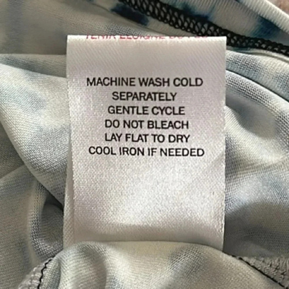 Isle Melis Kozan Shallow Waters Women’s Sleeveless Tank Dress NWT Size Small - Picture 5 of 5